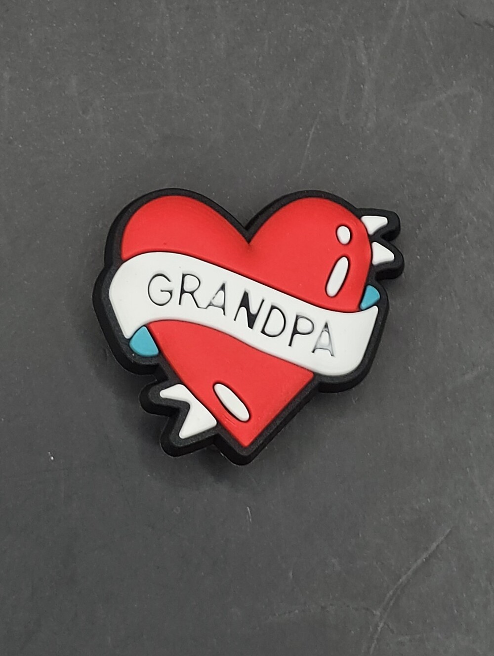 (5/$15) Best Grandpa Ever Croc Charm